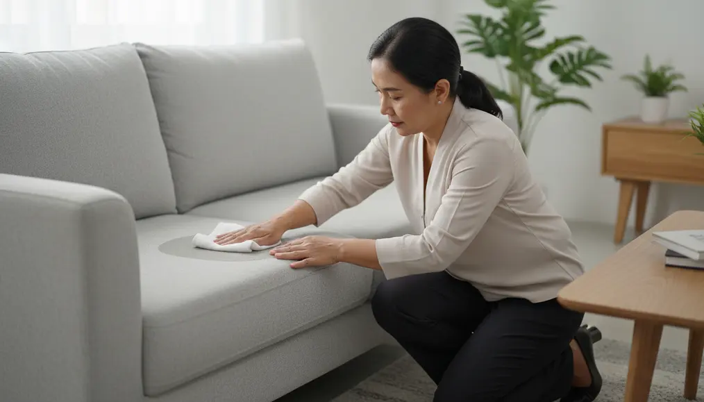 Langkah Darurat: Cara Memperbaiki Kain Sofa yang Rusak Kena Tetesan AC