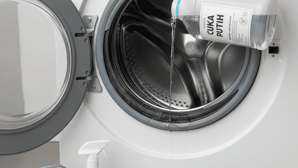 Proses Pembersihan Utama dengan Cuka