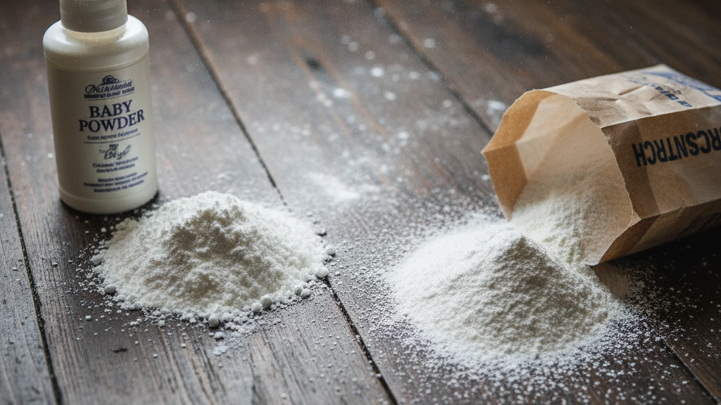 Trik Menggunakan Bedak atau Tepung Maizena untuk Perawatan Sepatu Suede