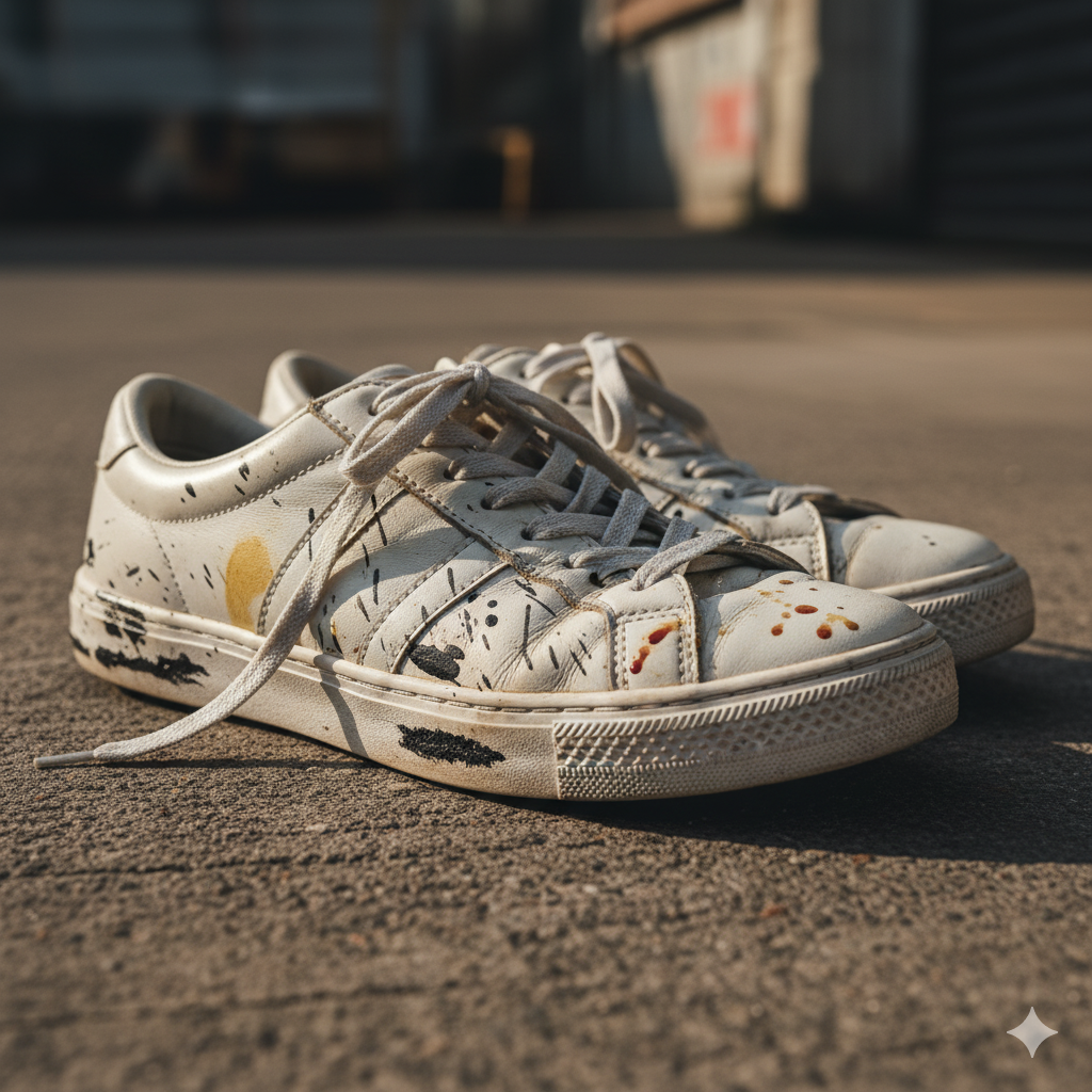 Kenali Jenis Noda dan Material Sepatu