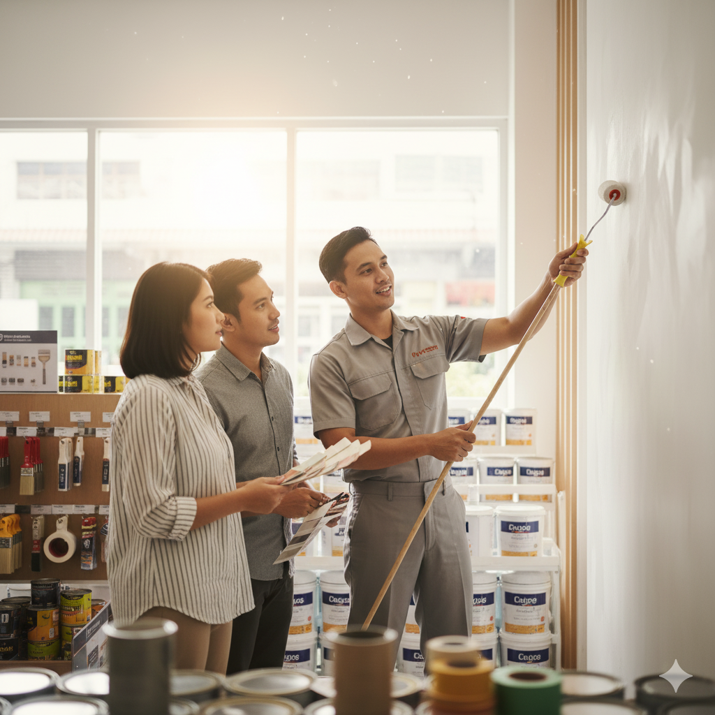 Teknik Pengecatan Interior yang Benar