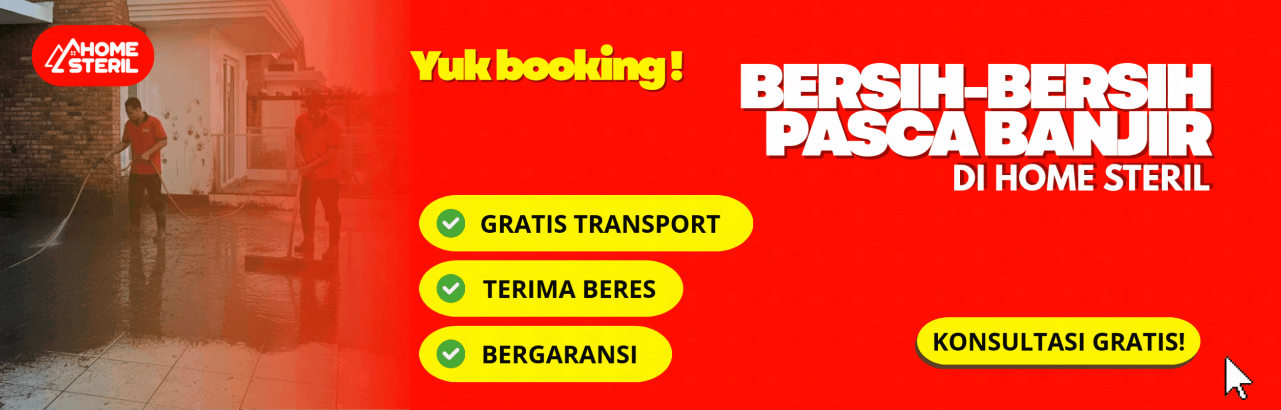 Jasa Bersih Bersih Pasca Banjir di home-steril.com