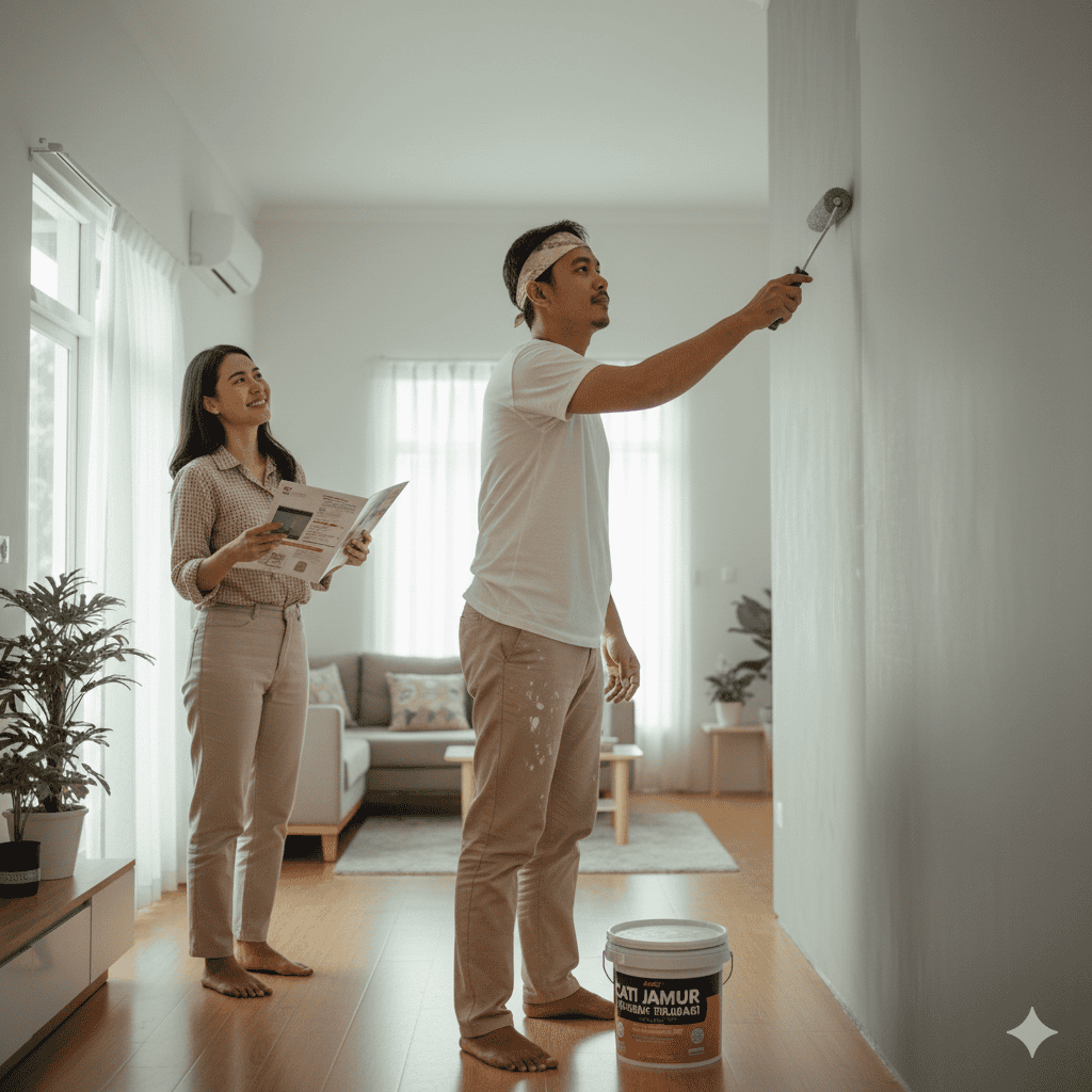 Cat Anti Jamur dengan Teknologi Anti-Alkali