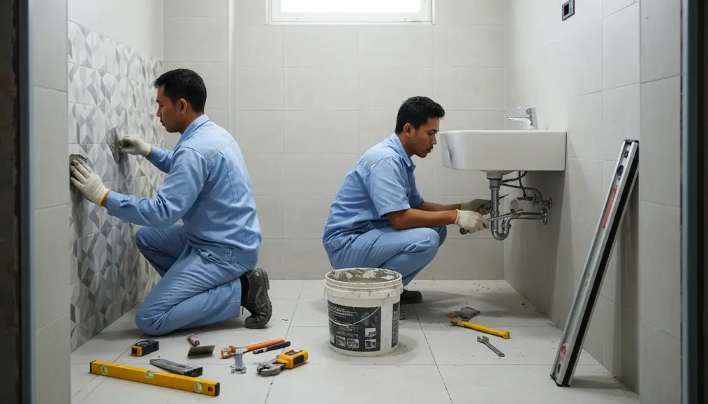 Proses Renovasi Toilet Komersial: Langkah demi Langkah Bersama Ahli