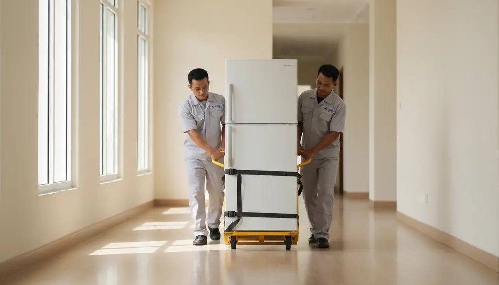 Teknik Memindahkan Kulkas yang Benar dan Aman