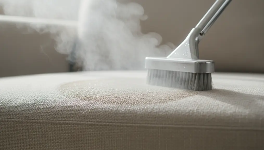 Proses Pengerjaan Steam Cleaning di Home Steril