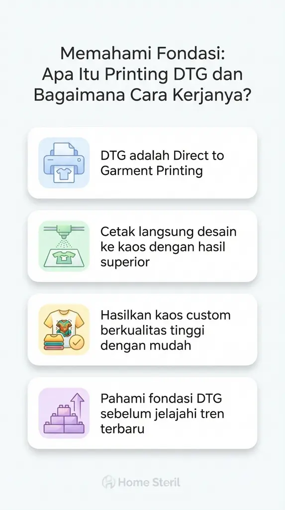 Memahami Fondasi: Apa Itu Printing DTG dan Bagaimana Cara Kerjanya?