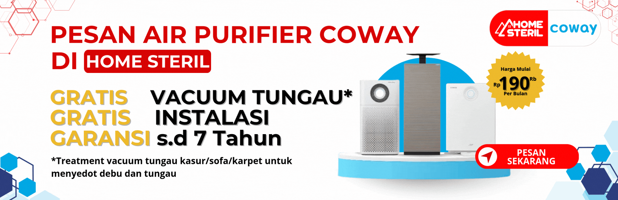 Promo Air Purifier Coway di home-steril.com