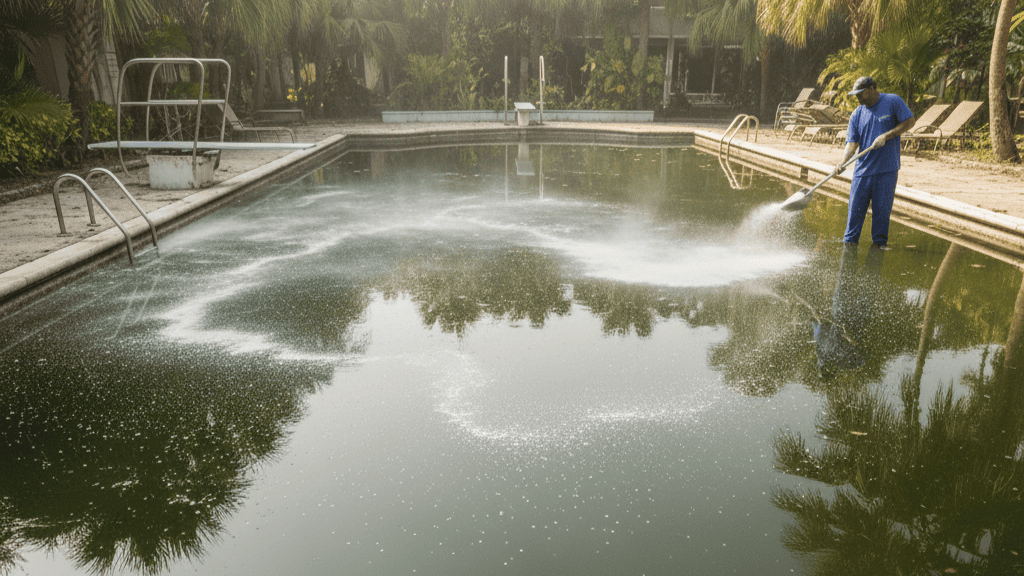Penggunaan Algaecide yang Tidak Tepat