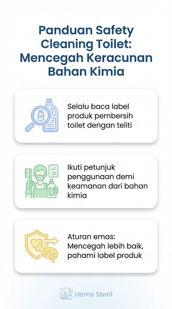 Panduan Safety Cleaning Toilet: Mencegah Keracunan Bahan Kimia
