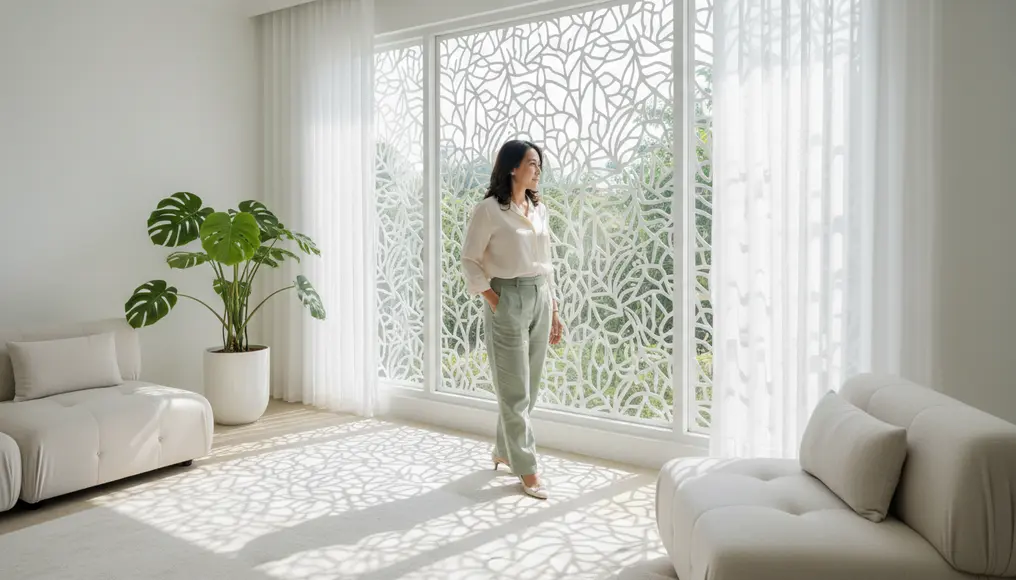 Desain Teralis Jendela Motif Laser Cutting: Seni Modern pada Eksterior Rumah