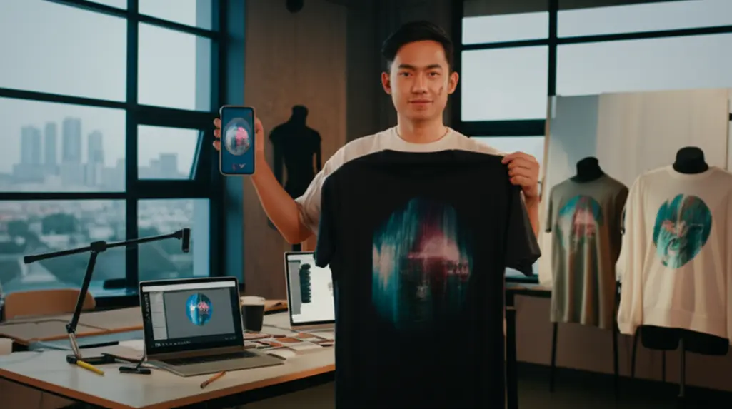 Desain Baju Satuan Custom untuk Koleksi Seni Interaktif: Pikat Pecinta Art-Wear Jakarta