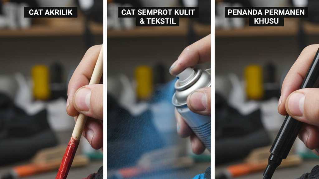 Mengenal Jenis Cat yang Tepat untuk Repaint Sepatu Mesh