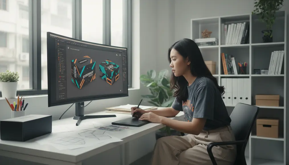 Langkah Efektif dalam Desain Packaging Custom Distro