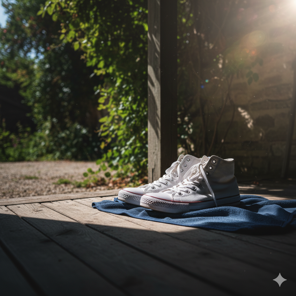 Teknik Pengeringan Sepatu Converse yang Benar