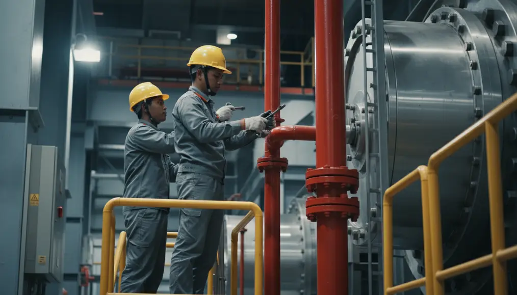 Jasa Desain dan Instalasi Fire System Khusus untuk Area Turbin Pembangkit Listrik