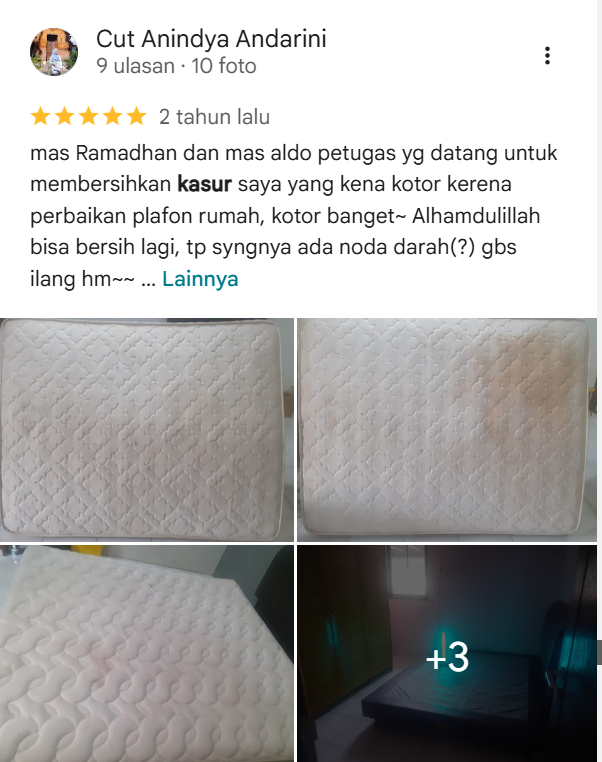 Testimoni Pelanggan Home Steril
