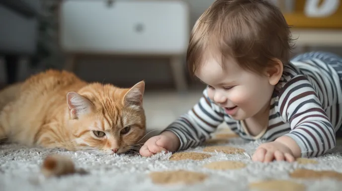 Karpet dan Pengaruhnya pada Anak & Hewan Peliharaan
