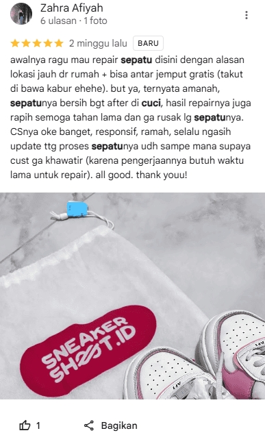 Rating Review Shoe Cleaning Kit Sneakershoot untuk Sepatu Kanvas