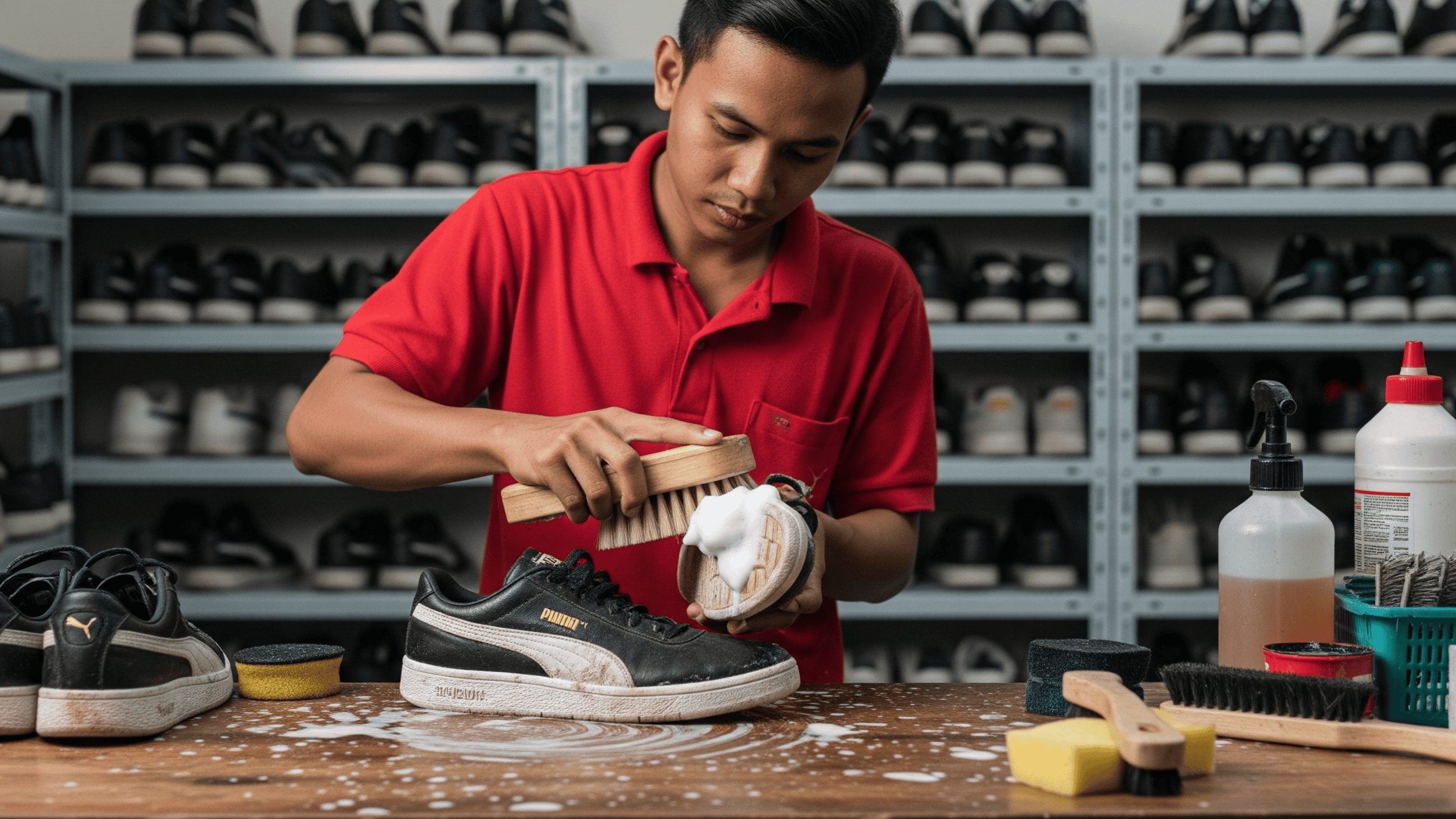 Raih Omzet Lebih Tinggi dengan Paket Premium Laundry Sepatu
