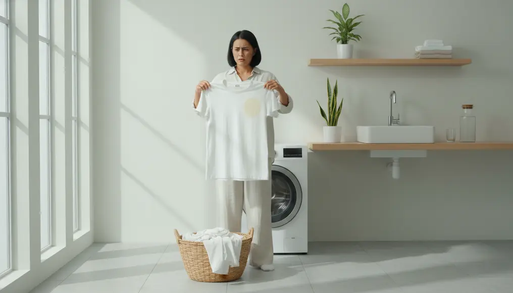 Dampak Negatif Endapan Besi Pada Pakaian (Kenapa Baju Putih Cepat Menguning)