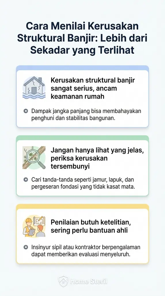 Cara Menilai Kerusakan Struktural Banjir: Lebih dari Sekadar yang Terlihat