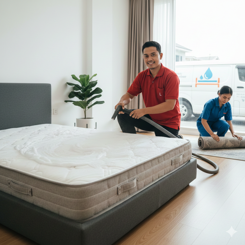 Gunakan Jasa Cuci Kasur Profesional