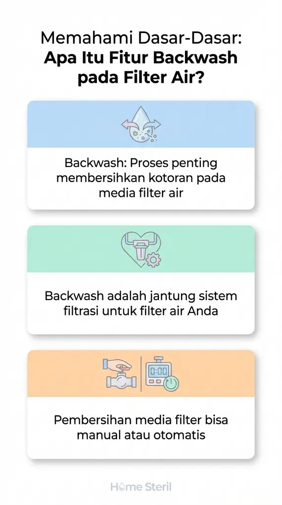 Memahami Dasar-Dasar: Apa Itu Fitur Backwash pada Filter Air?