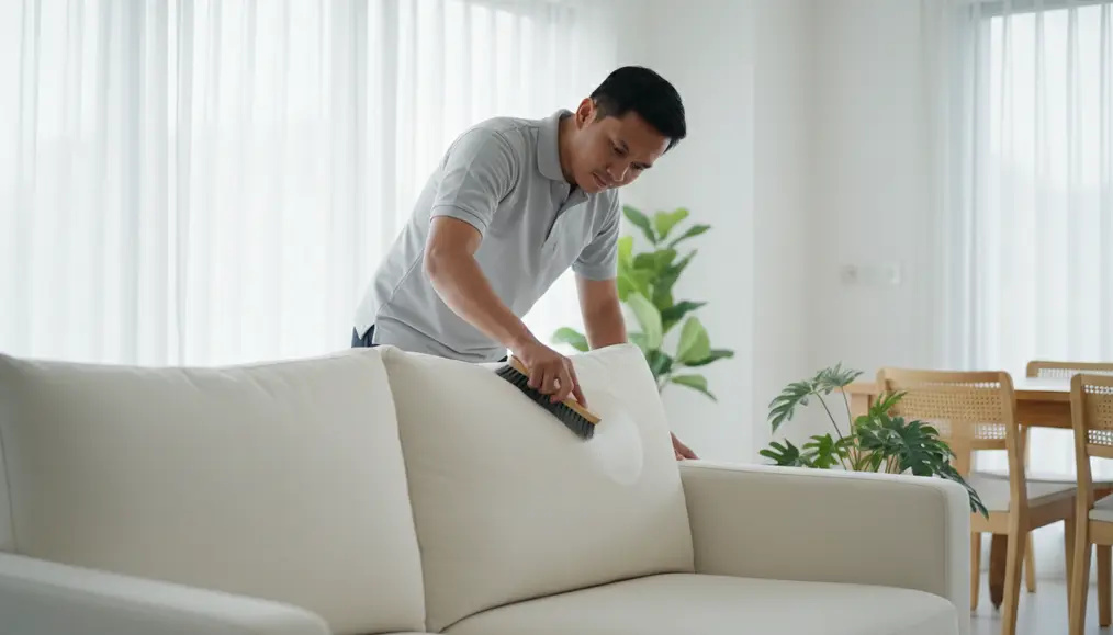 Langkah-Langkah Membersihkan dan Merawat Sofa Berbahan Kanvas agar Tidak Mudah Kusut