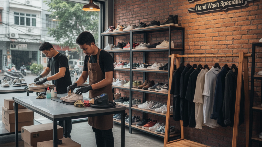Keamanan dan Legalitas Lokasi Usaha Laundry Sepatu