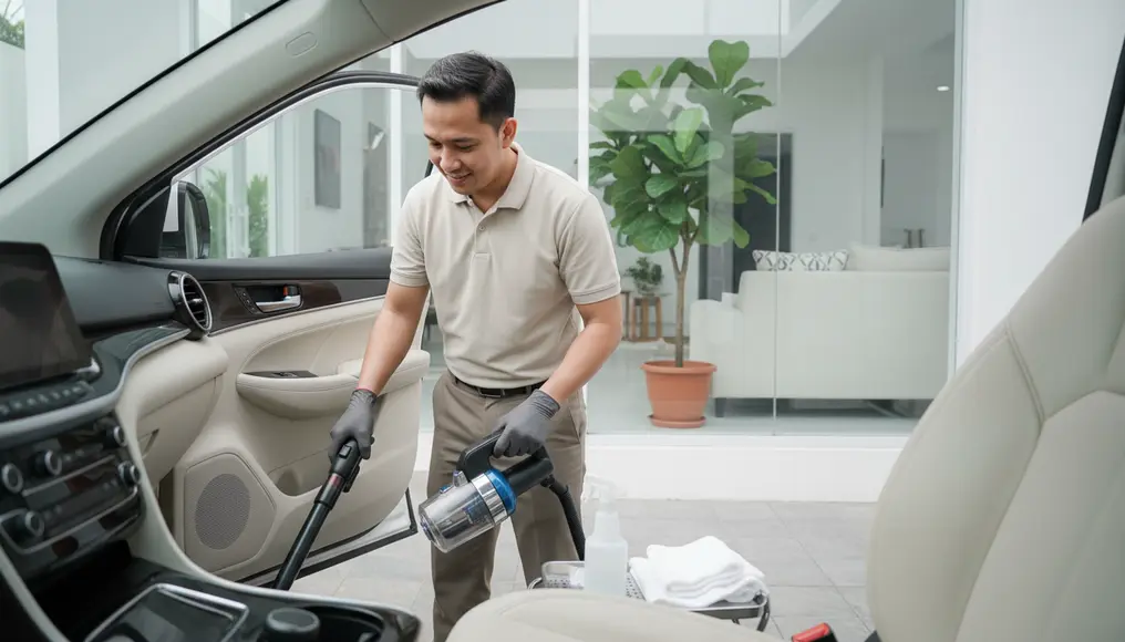 Jasa Cuci Interior Mobil Profesional & Home Service Terpercaya
