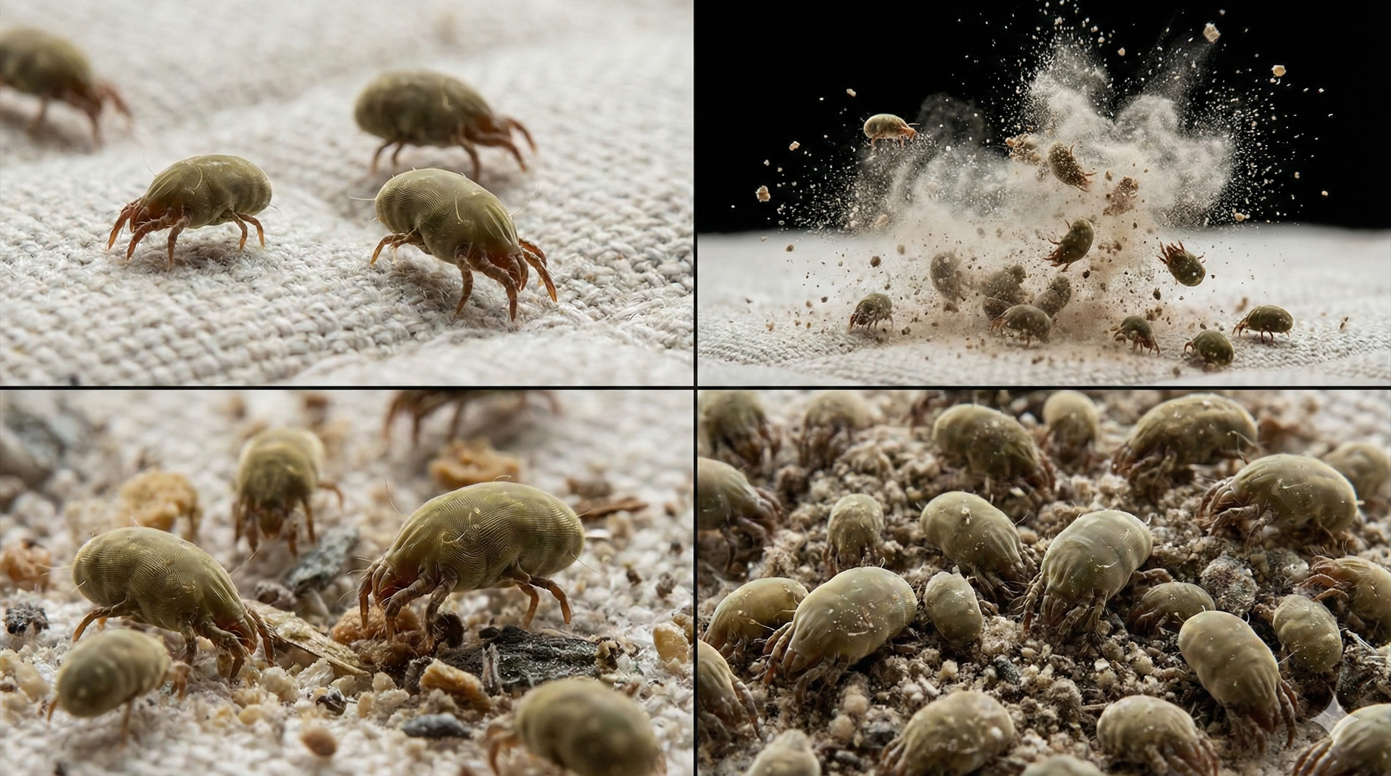 Debu dan Tungau di Kasur