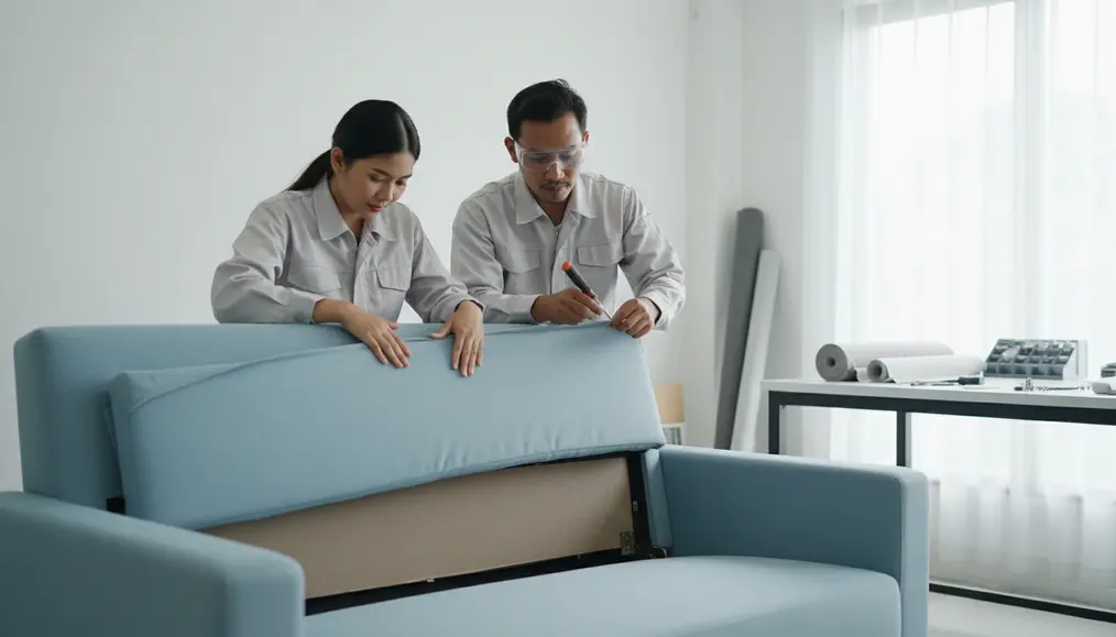 Proses Komprehensif dalam Rekondisi Sofa Bed: Mengembalikan Fungsi dan Estetika