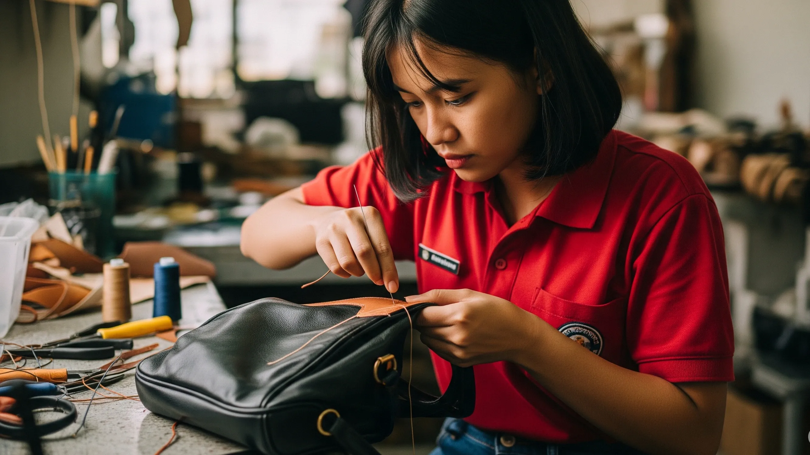 Cara Memperbaiki Jahitan Tas Anda: Reparasi Tas Branded