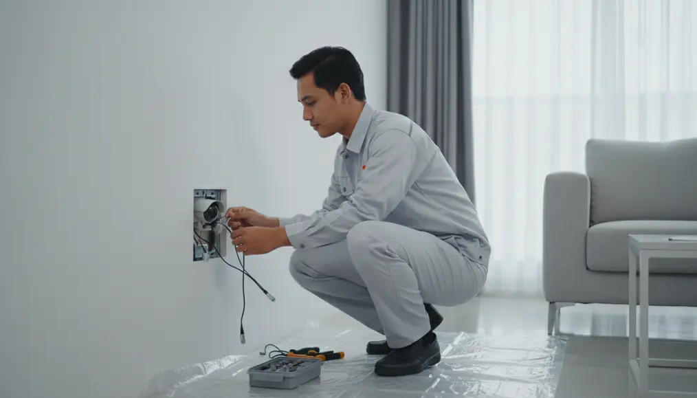 Proses Pemasangan Hidden Camera oleh Home Steril