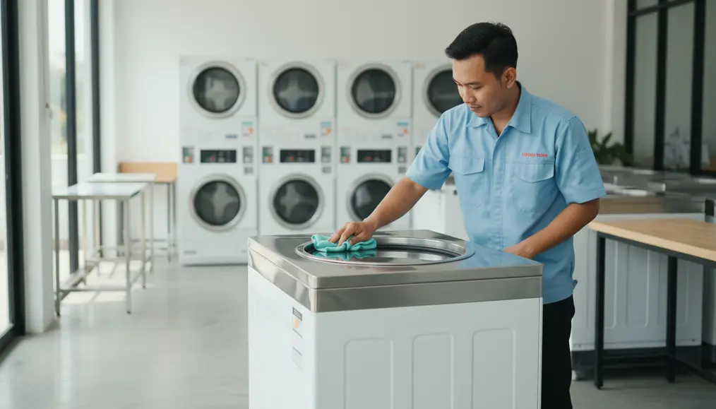 Perawatan Rutin Mesin Cuci untuk Bisnis Laundry: Tips untuk Keawetan Optimal