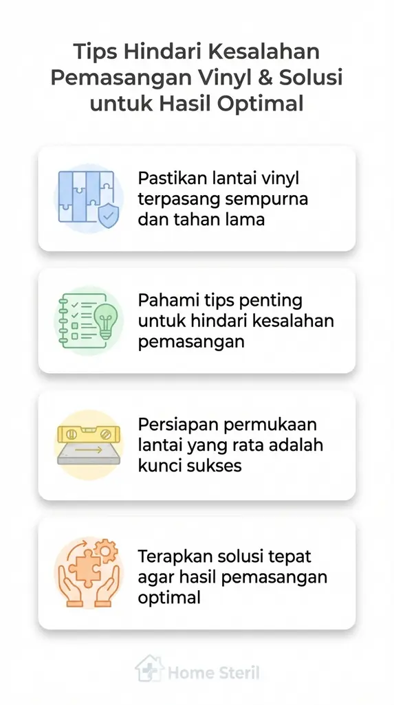 Tips Hindari Kesalahan Pemasangan Vinyl & Solusi untuk Hasil Optimal