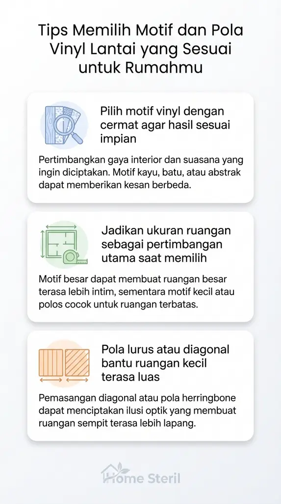 Tips Memilih Motif dan Pola Vinyl Lantai yang Sesuai untuk Rumahmu