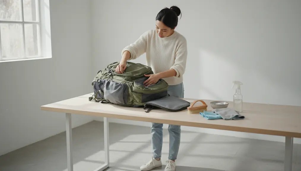 Persiapan Awal Sebelum Memulai Cuci Tas Ransel di Rumah