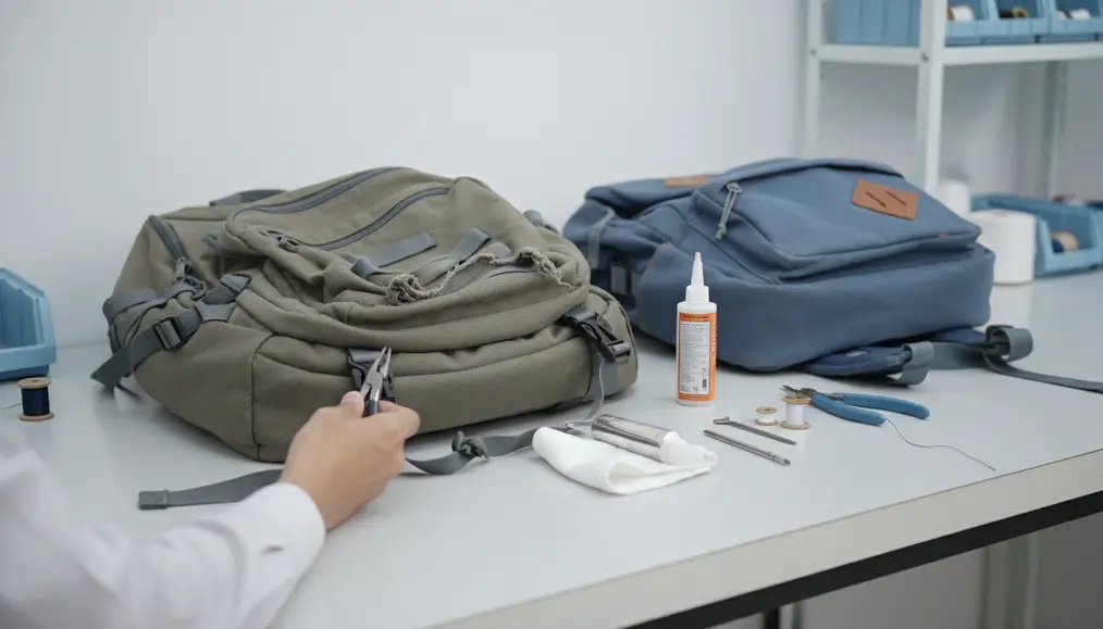 Perbaikan Tas Gunung (Carrier) & Ransel Sekolah Jebol di Salatiga