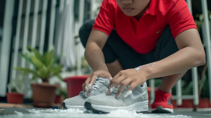 Jual paket pembersih sepatu mini dan keuntungannya