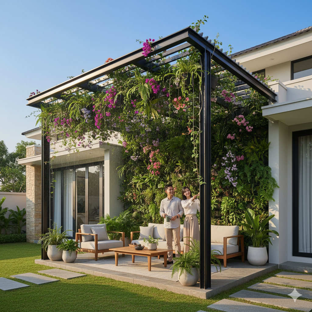 Membangun Kanopi Taman Vertikal Impianmu: Langkah Awal dan Pertimbangan Biaya