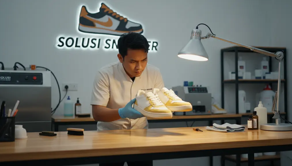 Kapan Harus Mempertimbangkan Jasa Berpengalaman untuk Sepatu Menguning?