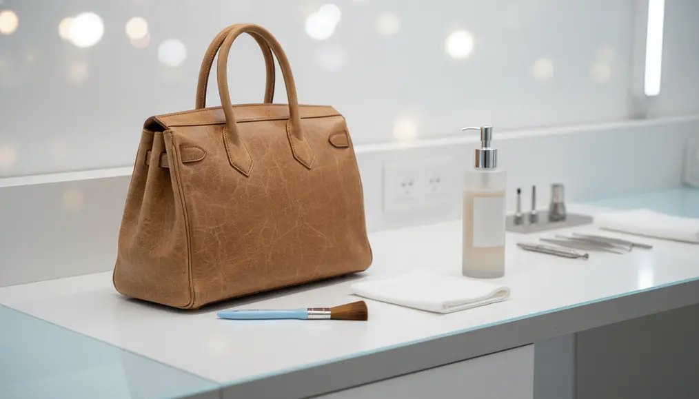 Perbaikan Tas Kulit Kering dan Pecah-Pecah di Cirebon yang Panas