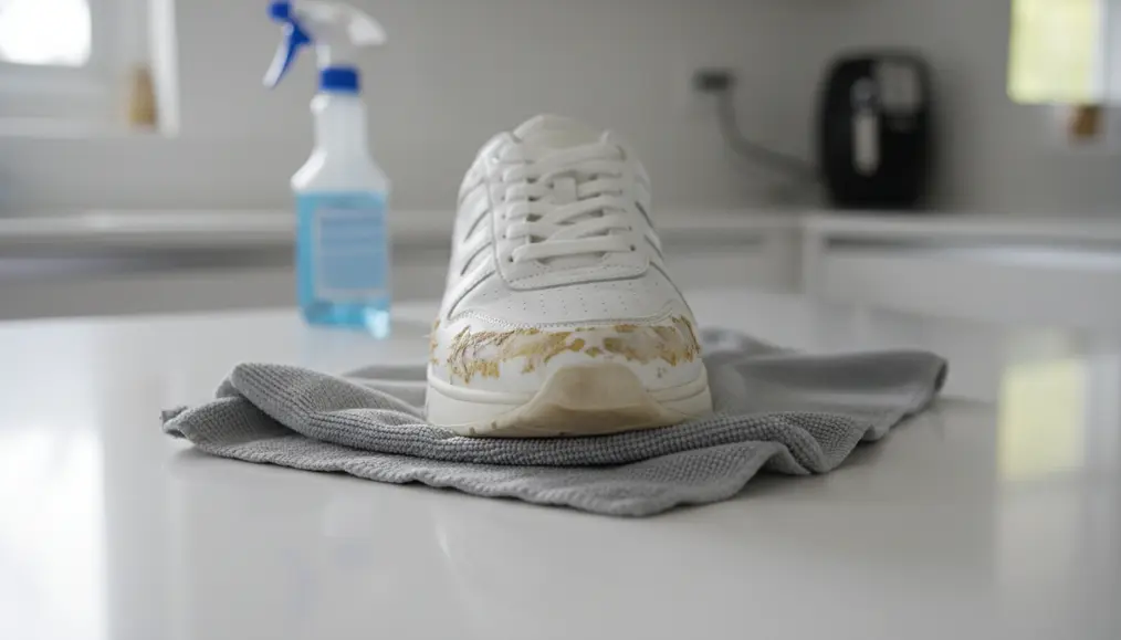 Mengapa Sepatu Bisa Luntur Kena Pemutih atau Bahan Kimia?