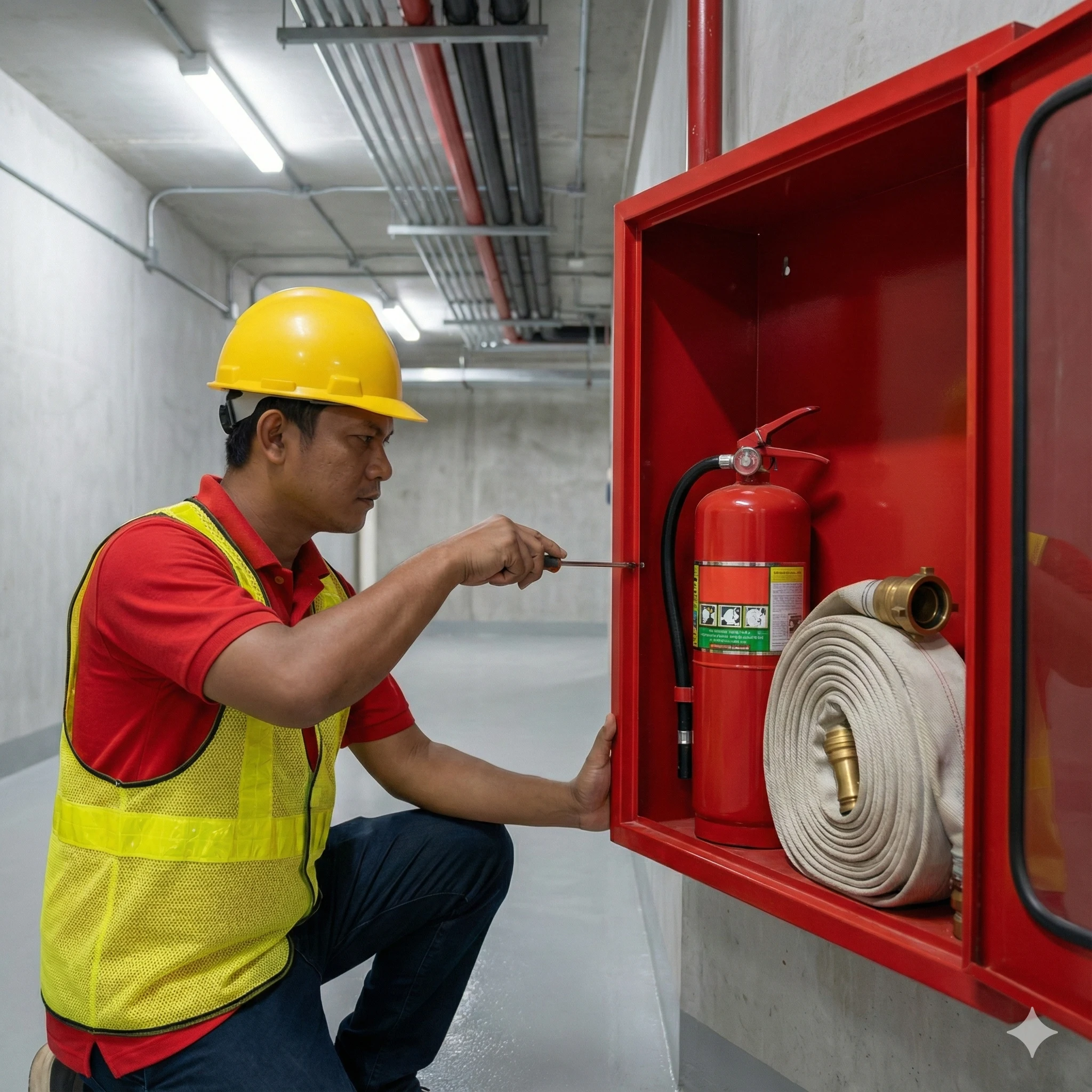 JASA INSTALASI FIRE PROTECTION SYSTEM GEDUNG & PABRIK | STANDAR SNI & NFPA