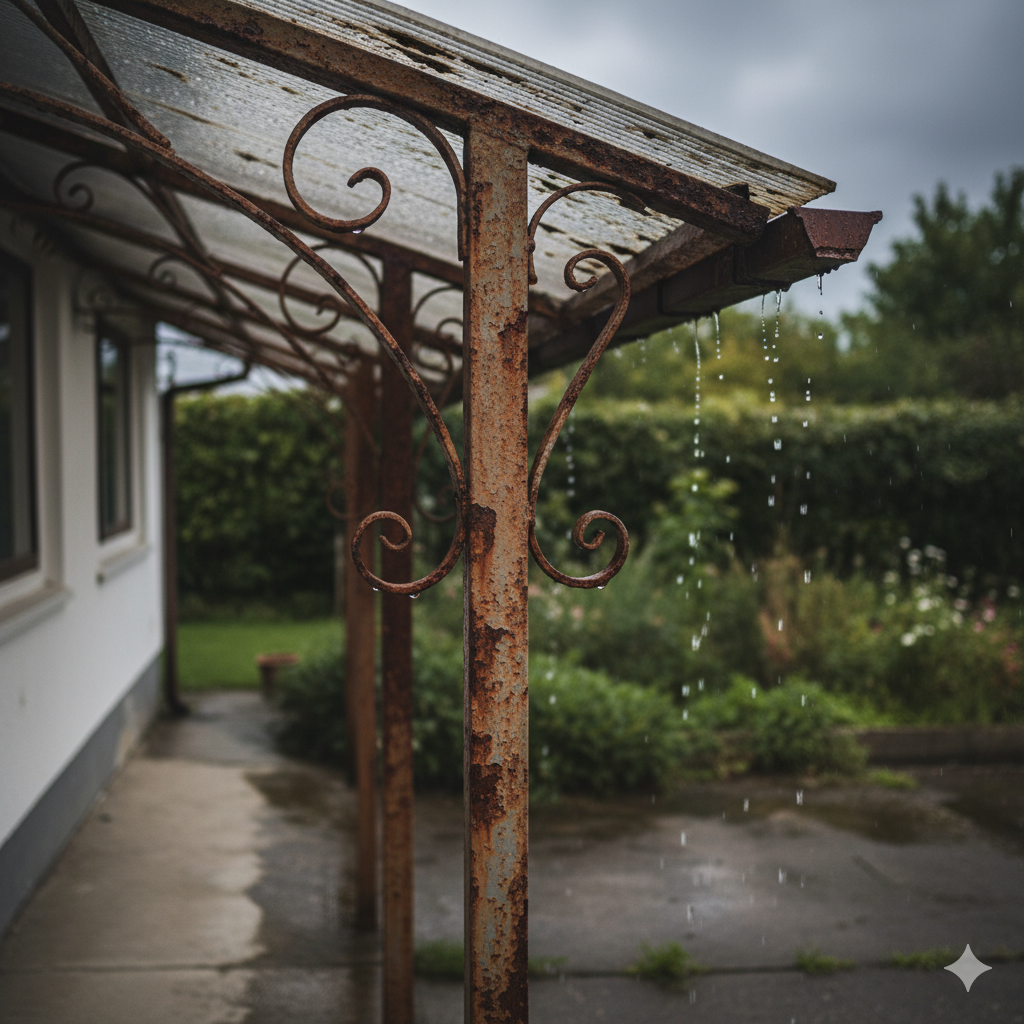 Mengapa Kanopi Besi Mudah Berkarat?