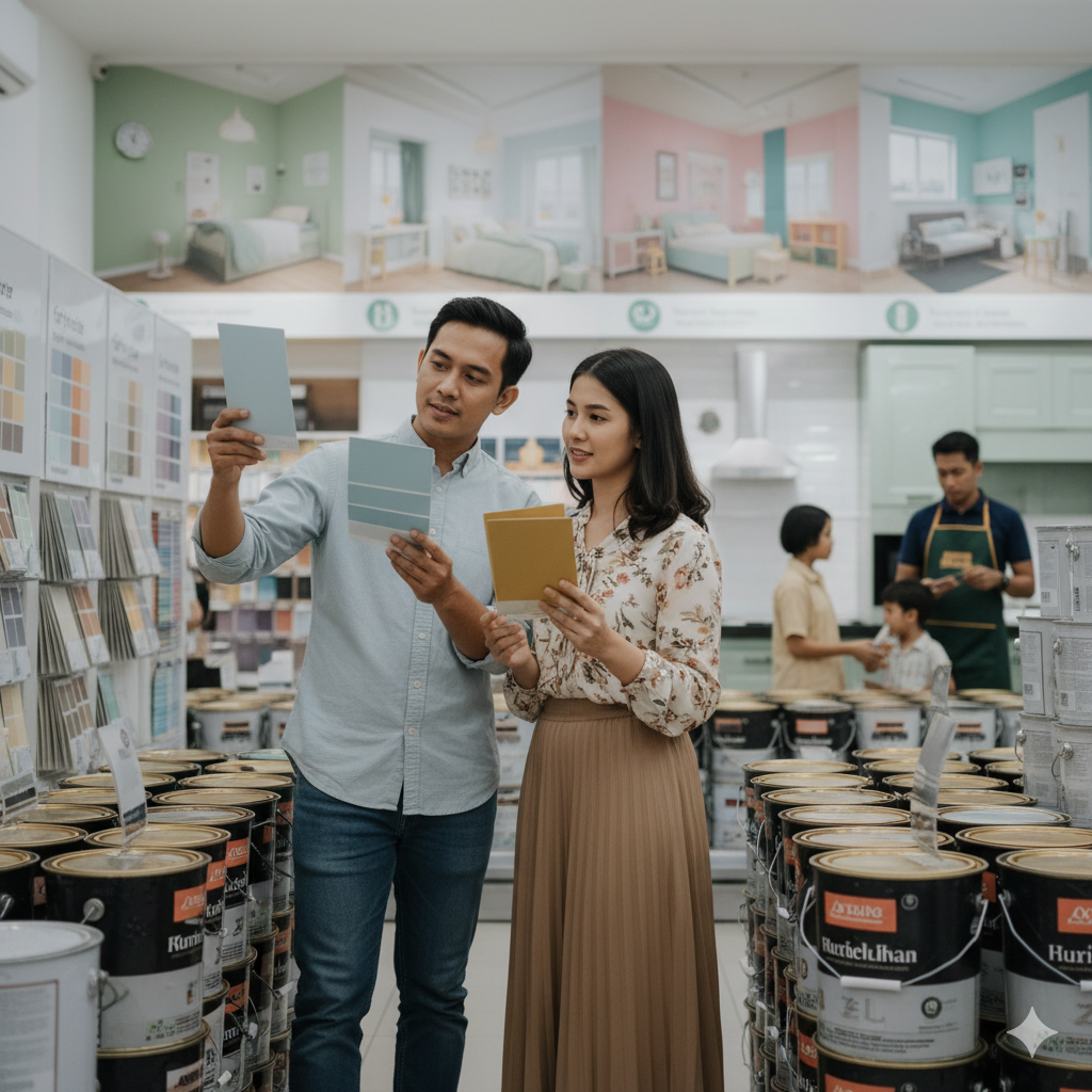 Tips Memilih Cat Interior Berdasarkan Fungsi Ruangan