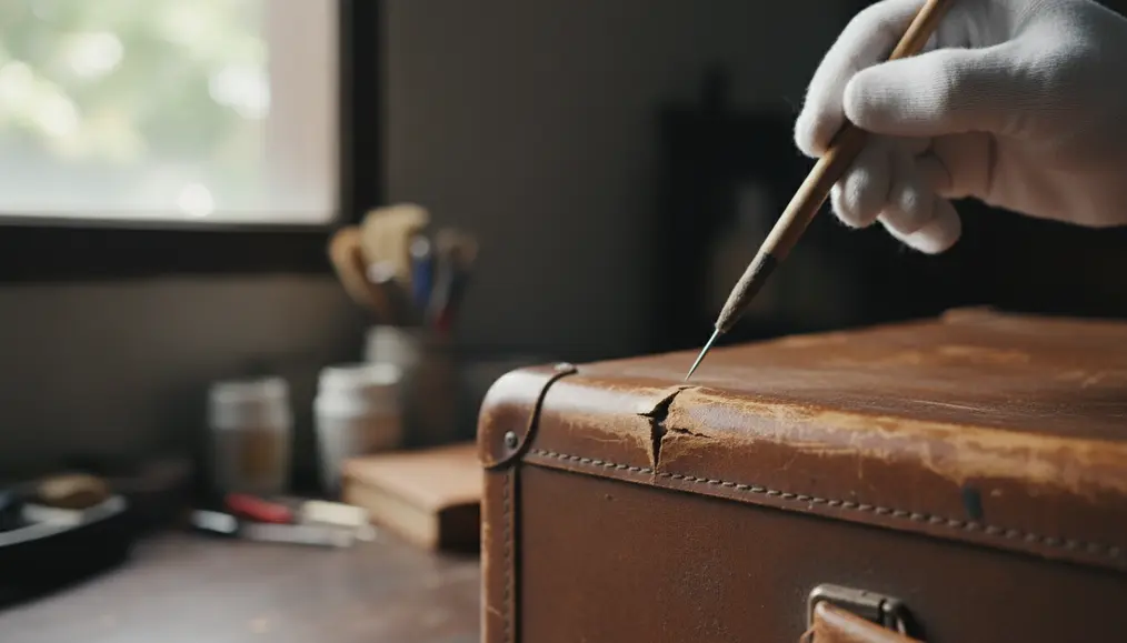 Mengatasi Masalah Umum pada Koper Kulit Lama