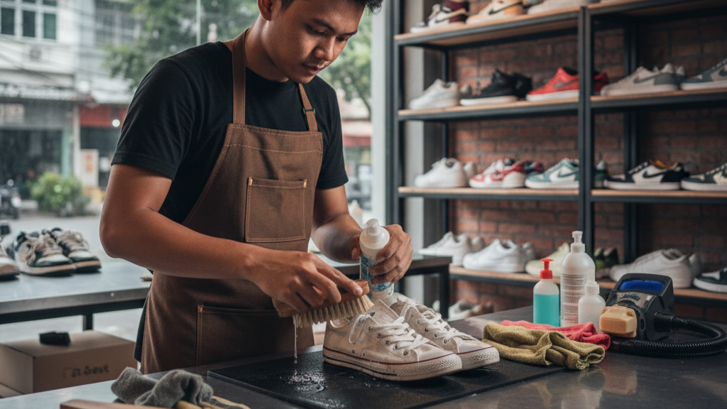 Kapan Saatnya Memilih Jasa Cuci Sepatu?